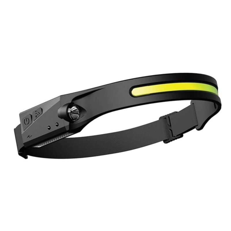 Casa si Gradina - Corpuri si surse de iluminat - Iluminat exterior - Lanterne - Lanterna de cap LED profesionala, acumulator, senzor de miscare, reincarcabila, lumina laterala, pescuit, vanatoare, service, camping - Infinity.ro