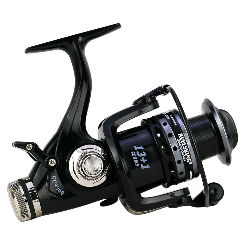 Sport si Outdoor - Sporturi acvatice - Pescuit - Mulinete - Mulineta de Pescuit KC6000 cu frana fata/spate baitrunner, 13+1 rulmenti, 5.2:1pentru pescuit la feeder, crap, spinning - Infinity.ro