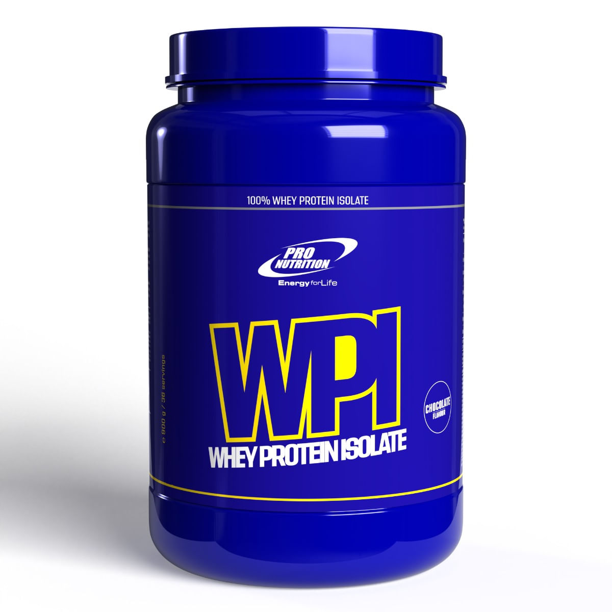 Izolat proteic din zer +90% proteine, WPI, 900g, Ciocolată