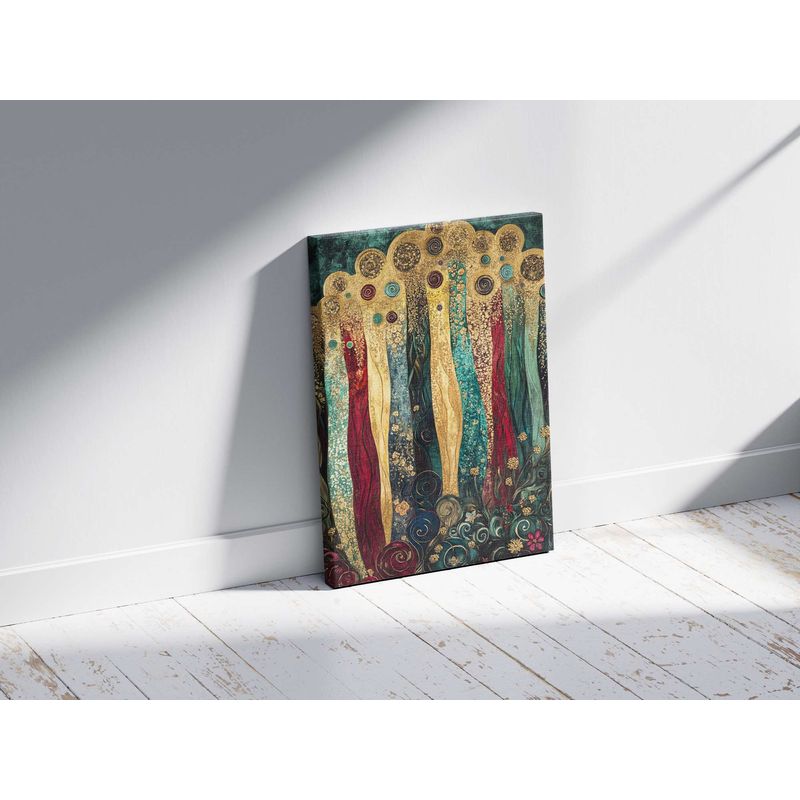 Casa si Gradina - Decoratiuni - Tablouri - Tablou pe pânză Wallxpert, lemn de pin, 60 x 90 cm, multicolor, 528LSR1221 - Infinity.ro