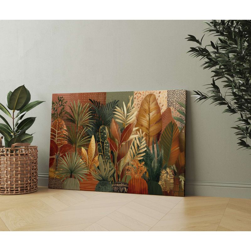 Casa si Gradina - Decoratiuni - Tablouri - Tablou pe pânză Wallxpert, lemn, 70 x 100 cm, multicolor, 468VLR1168 - Infinity.ro