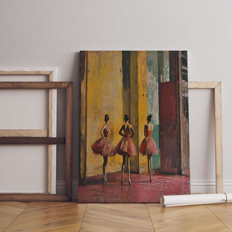 Casa si Gradina - Decoratiuni - Tablouri - Tablou pe pânză Wallxpert, lemn, 70 x 100 cm, multicolor, 468VLR1170 - Infinity.ro