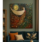 Casa si Gradina - Decoratiuni - Tablouri - Tablou pe pânză Wallxpert, lemn, 70 x 100 cm, multicolor, 468VLR1159 - Infinity.ro