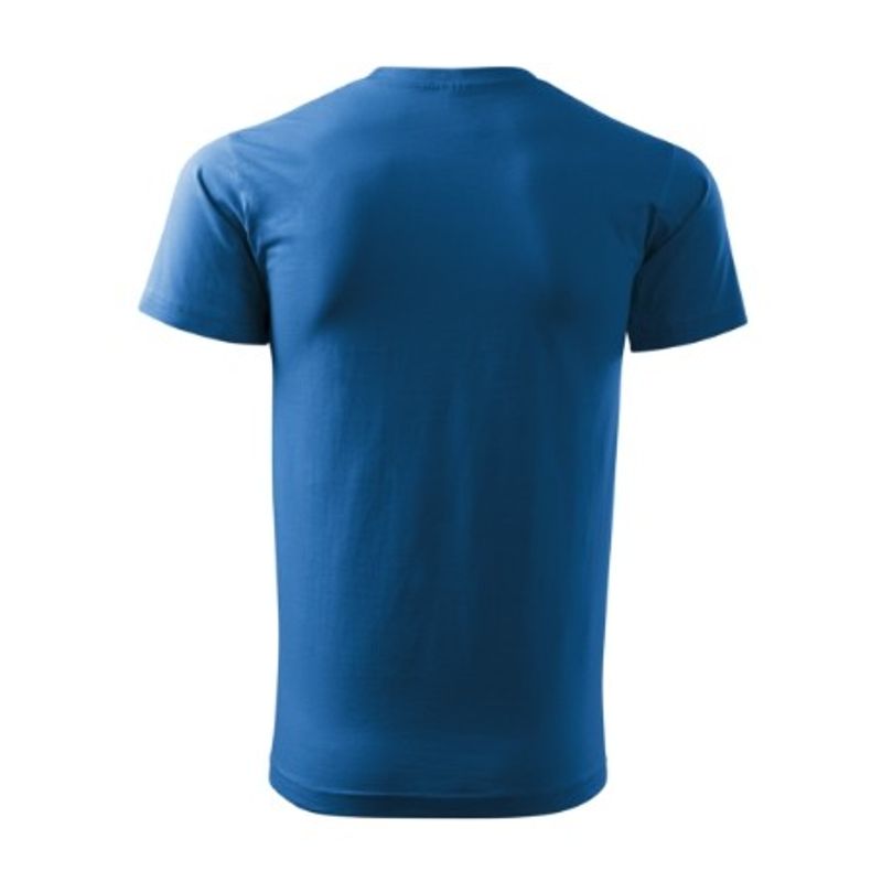 Fashion, accesorii si bijuterii - Barbati - Imbracaminte - Tricouri si bluze barbati - Tricou pentru barbati Malfini Basic 129, bumbac 160 g/mp, croiala tubulara, albastru - XL - Infinity.ro