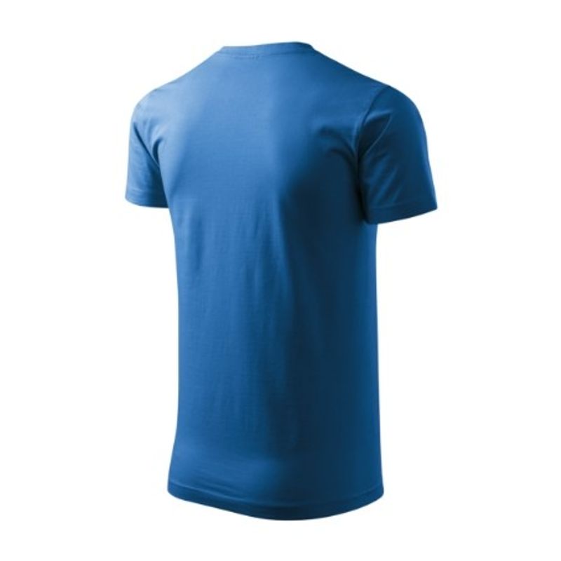 Fashion, accesorii si bijuterii - Barbati - Imbracaminte - Tricouri si bluze barbati - Tricou pentru barbati Malfini Basic 129, bumbac 160 g/mp, croiala tubulara, albastru - XL - Infinity.ro