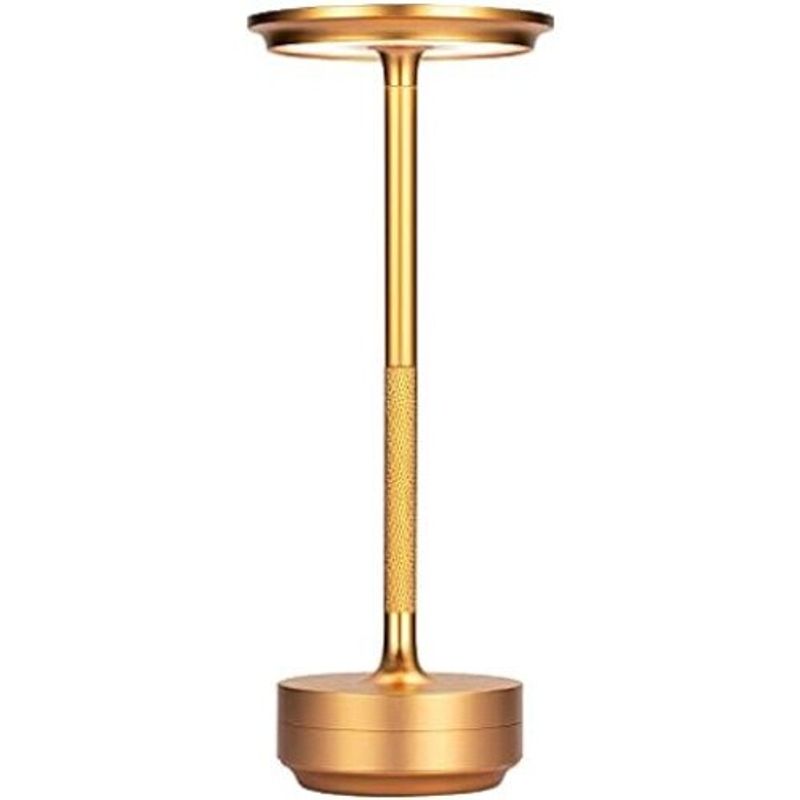Casa si Gradina - Corpuri si surse de iluminat - Veioze si lampi - Lampi de veghe - Lampa masa fara fir, Dormitor/Birou/Noptiera, 3 niveluri luminozitate, 3 culori, acumulator, tactila - Infinity.ro