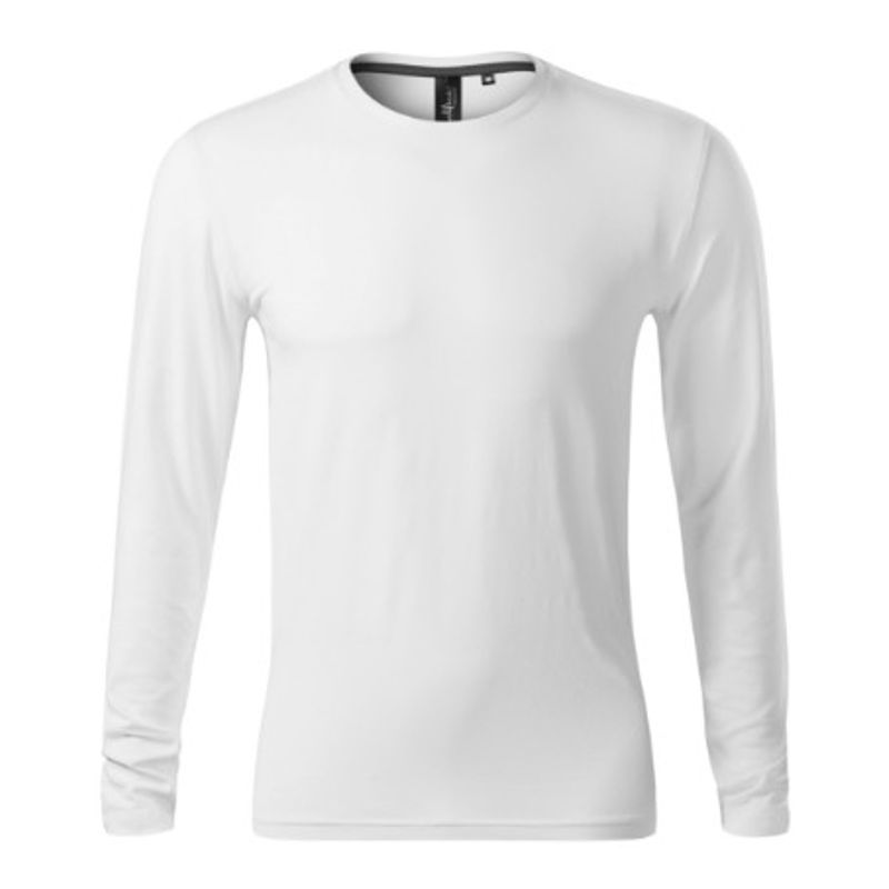 Fashion, accesorii si bijuterii - Barbati - Imbracaminte - Tricouri si bluze barbati - Tricou pentru barbati, Brave 155, Malfini, alb - S - Infinity.ro
