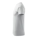 Fashion, accesorii si bijuterii - Barbati - Imbracaminte - Tricouri si bluze barbati - Tricou pentru barbati Malfini Basic 129, bumbac 160 g/mp, croiala tubulara, alb - 3XL - Infinity.ro