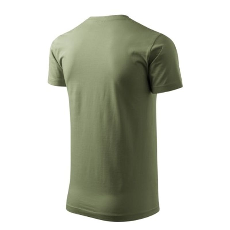 Fashion, accesorii si bijuterii - Barbati - Imbracaminte - Tricouri si bluze barbati - Tricou pentru barbati Malfini Basic 129, bumbac 160 g/mp, croiala tubulara, kaki - 3XL - Infinity.ro