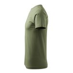 Fashion, accesorii si bijuterii - Barbati - Imbracaminte - Tricouri si bluze barbati - Tricou pentru barbati Malfini Basic 129, bumbac 160 g/mp, croiala tubulara, kaki - 3XL - Infinity.ro