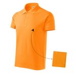 Fashion, accesorii si bijuterii - Barbati - Imbracaminte - Tricouri si bluze barbati - Tricou polo pentru barbati, Cotton 212, Malfini, portocaliu deschis - S - Infinity.ro