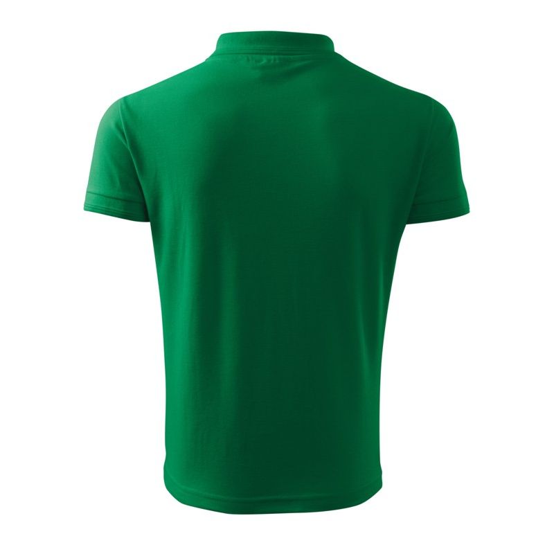 Fashion, accesorii si bijuterii - Barbati - Imbracaminte - Tricouri si bluze barbati - Tricou polo pentru barbati, Malfini, PIQUE POLO, F03, verde mediu - L - Infinity.ro