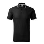 Fashion, accesorii si bijuterii - Barbati - Imbracaminte - Tricouri si bluze barbati - Tricou polo pentru barbati, Focus 232, Malfini, negru - 3XL - Infinity.ro