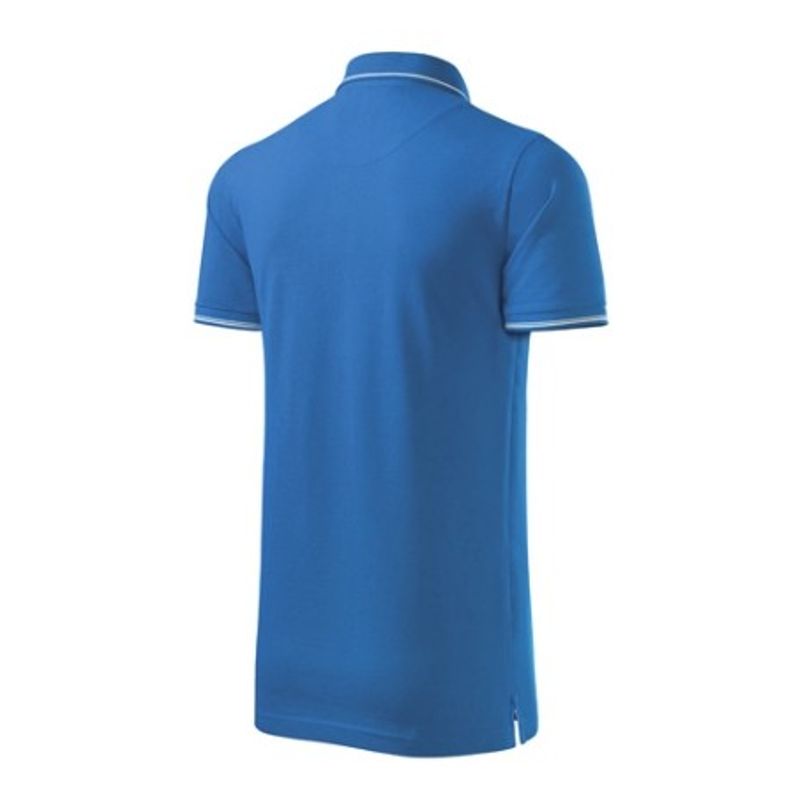 Fashion, accesorii si bijuterii - Barbati - Imbracaminte - Tricouri si bluze barbati - Tricou polo pentru barbati, Perfection plain 251, Malfini, bleumarin - 3XL - Infinity.ro