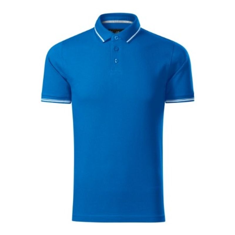 Fashion, accesorii si bijuterii - Barbati - Imbracaminte - Tricouri si bluze barbati - Tricou polo pentru barbati, Perfection plain 251, Malfini, bleumarin - 3XL - Infinity.ro