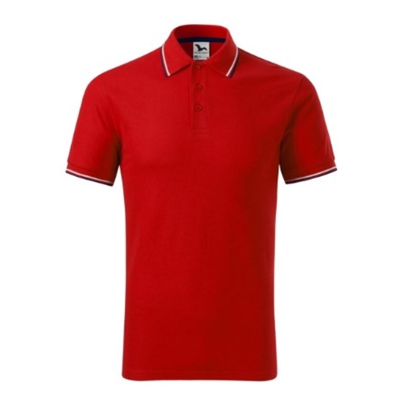 Fashion, accesorii si bijuterii - Barbati - Imbracaminte - Tricouri si bluze barbati - Tricou polo pentru barbati, Focus 232, Malfini, roşu - L - Infinity.ro