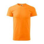 Fashion, accesorii si bijuterii - Barbati - Imbracaminte - Tricouri si bluze barbati - Tricou pentru barbati Malfini Basic 129, bumbac 160 g/mp, croiala tubulara, portocaliu deschis - XL - Infinity.ro