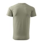 Fashion, accesorii si bijuterii - Barbati - Imbracaminte - Tricouri si bluze barbati - Tricou pentru barbati Malfini Basic 129, bumbac 160 g/mp, croiala tubulara, kaki deschi - 4XL - Infinity.ro