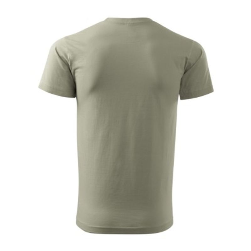 Fashion, accesorii si bijuterii - Barbati - Imbracaminte - Tricouri si bluze barbati - Tricou pentru barbati Malfini Basic 129, bumbac 160 g/mp, croiala tubulara, kaki deschi - 4XL - Infinity.ro