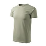 Fashion, accesorii si bijuterii - Barbati - Imbracaminte - Tricouri si bluze barbati - Tricou pentru barbati Malfini Basic 129, bumbac 160 g/mp, croiala tubulara, kaki deschi - 4XL - Infinity.ro