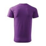 Fashion, accesorii si bijuterii - Barbati - Imbracaminte - Tricouri si bluze barbati - Tricou pentru barbati Malfini Basic 129, bumbac 160 g/mp, croiala tubulara, violet - XL - Infinity.ro