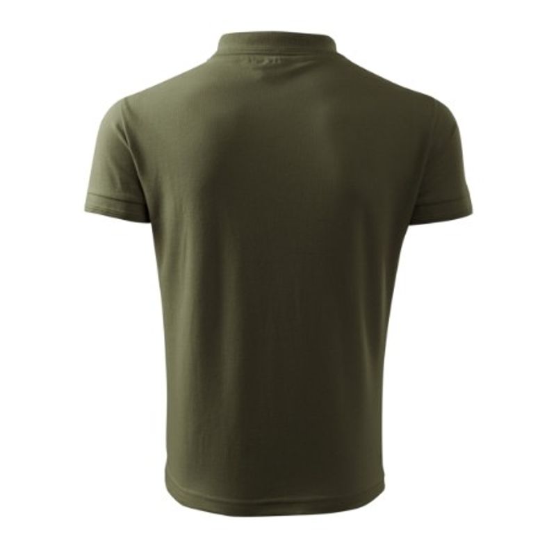 Fashion, accesorii si bijuterii - Barbati - Imbracaminte - Tricouri si bluze barbati - Tricou polo pentru barbati, Pique Polo 203, Malfini, militar - XL - Infinity.ro