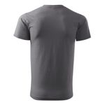 Fashion, accesorii si bijuterii - Barbati - Imbracaminte - Tricouri si bluze barbati - Tricou pentru barbati Malfini Basic 129, bumbac 160 g/mp, croiala tubulara, gri - XS - Infinity.ro