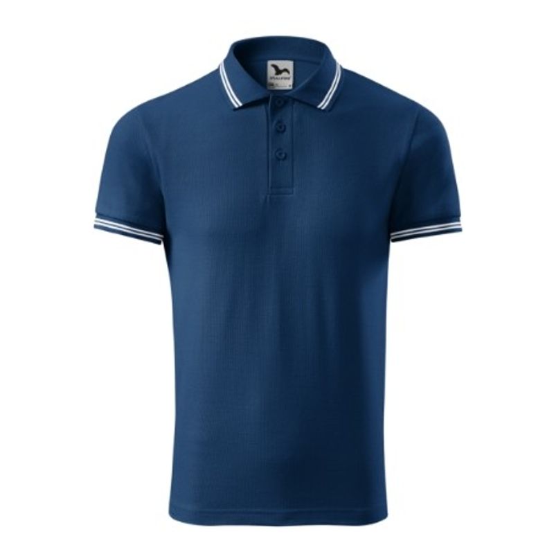 Fashion, accesorii si bijuterii - Barbati - Imbracaminte - Tricouri si bluze barbati - Tricou polo pentru barbati, Urban 219, Malfini, bleumarin - XL - Infinity.ro