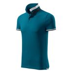 Fashion, accesorii si bijuterii - Barbati - Imbracaminte - Tricouri si bluze barbati - Tricou polo pentru barbati, Collar Up 256, Malfini, albastru - M - Infinity.ro