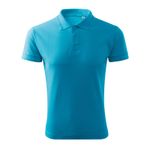 Fashion, accesorii si bijuterii - Barbati - Imbracaminte - Tricouri si bluze barbati - Tricou polo pentru barbati, Malfini, PIQUE POLO, F03, turcoaz - S - Infinity.ro