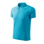 Fashion, accesorii si bijuterii - Barbati - Imbracaminte - Tricouri si bluze barbati - Tricou polo pentru barbati, Malfini, PIQUE POLO, F03, turcoaz - S - Infinity.ro