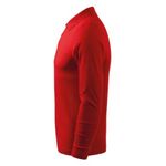 Fashion, accesorii si bijuterii - Barbati - Imbracaminte - Tricouri si bluze barbati - Tricou polo pentru barbati, Single J. LS 211, Malfini, roşu - M - Infinity.ro