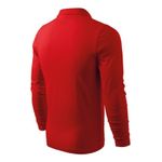 Fashion, accesorii si bijuterii - Barbati - Imbracaminte - Tricouri si bluze barbati - Tricou polo pentru barbati, Single J. LS 211, Malfini, roşu - M - Infinity.ro