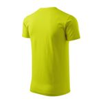 Fashion, accesorii si bijuterii - Barbati - Imbracaminte - Tricouri si bluze barbati - Tricou pentru barbati Malfini Basic 129, bumbac 160 g/mp, croiala tubulara, verde lime - L - Infinity.ro
