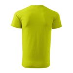 Fashion, accesorii si bijuterii - Barbati - Imbracaminte - Tricouri si bluze barbati - Tricou pentru barbati Malfini Basic 129, bumbac 160 g/mp, croiala tubulara, verde lime - L - Infinity.ro