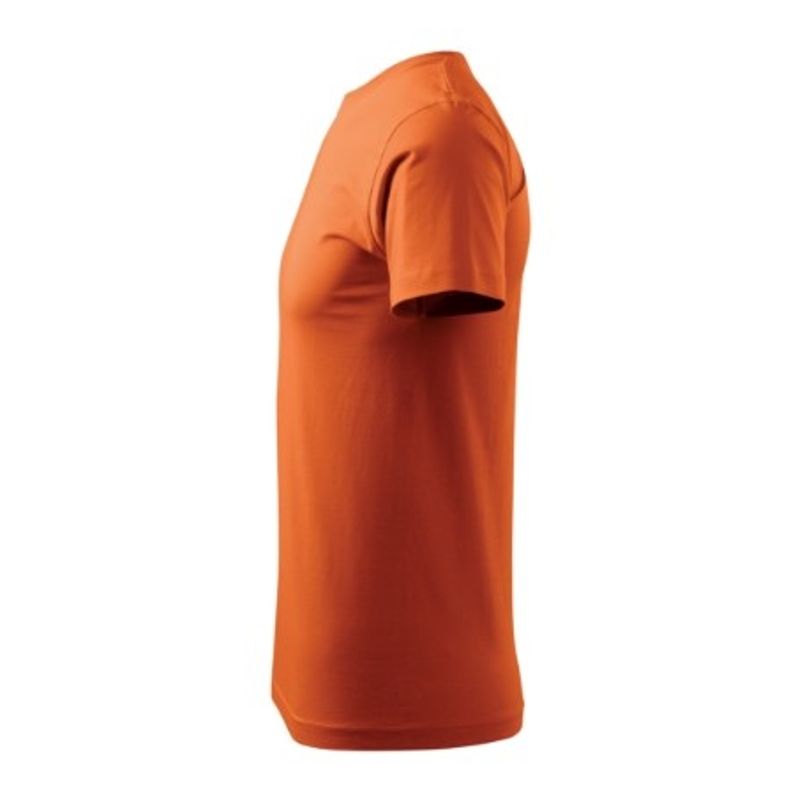 Fashion, accesorii si bijuterii - Barbati - Imbracaminte - Tricouri si bluze barbati - Tricou pentru barbati Malfini Basic 129, bumbac 160 g/mp, croiala tubulara, portocaliu - 2XL - Infinity.ro
