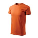 Fashion, accesorii si bijuterii - Barbati - Imbracaminte - Tricouri si bluze barbati - Tricou pentru barbati Malfini Basic 129, bumbac 160 g/mp, croiala tubulara, portocaliu - 2XL - Infinity.ro
