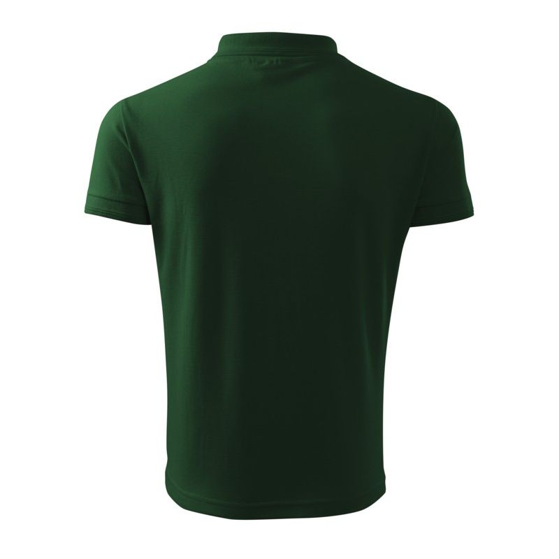 Fashion, accesorii si bijuterii - Barbati - Imbracaminte - Tricouri si bluze barbati - Tricou polo pentru barbati, Malfini, PIQUE POLO, F03, verde sticla - S - Infinity.ro