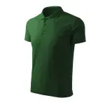 Fashion, accesorii si bijuterii - Barbati - Imbracaminte - Tricouri si bluze barbati - Tricou polo pentru barbati, Malfini, PIQUE POLO, F03, verde sticla - S - Infinity.ro