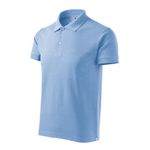 Fashion, accesorii si bijuterii - Barbati - Imbracaminte - Tricouri si bluze barbati - Tricou polo pentru barbati, Cotton Heavy 215, Malfini, albastru - M - Infinity.ro