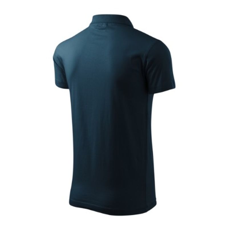 Fashion, accesorii si bijuterii - Barbati - Imbracaminte - Tricouri si bluze barbati - Tricou polo pentru barbati, Single J. 202, Malfini, albastru - 3XL - Infinity.ro