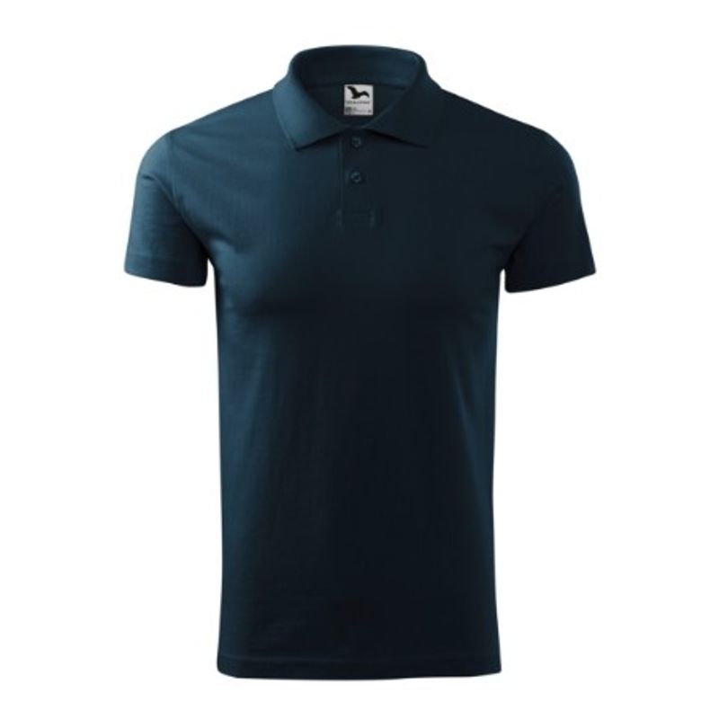 Fashion, accesorii si bijuterii - Barbati - Imbracaminte - Tricouri si bluze barbati - Tricou polo pentru barbati, Single J. 202, Malfini, albastru - 3XL - Infinity.ro