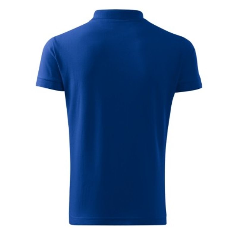 Fashion, accesorii si bijuterii - Barbati - Imbracaminte - Tricouri si bluze barbati - Tricou polo pentru barbati, Cotton Heavy 215, Malfini, albastru - 3XL - Infinity.ro