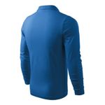Fashion, accesorii si bijuterii - Barbati - Imbracaminte - Tricouri si bluze barbati - Tricou polo pentru barbati, Single J. LS 211, Malfini, albastru - L - Infinity.ro