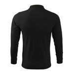 Fashion, accesorii si bijuterii - Barbati - Imbracaminte - Tricouri si bluze barbati - Tricou polo pentru barbati, Single J. LS 211, Malfini, negru - XL - Infinity.ro