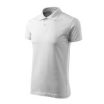 Fashion, accesorii si bijuterii - Barbati - Imbracaminte - Tricouri si bluze barbati - Tricou polo pentru barbati, Single J. 202, Malfini, alb - 2XL - Infinity.ro