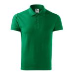 Fashion, accesorii si bijuterii - Barbati - Imbracaminte - Tricouri si bluze barbati - Tricou polo pentru barbati, Cotton Heavy 215, Malfini, verde mediu - 2XL - Infinity.ro