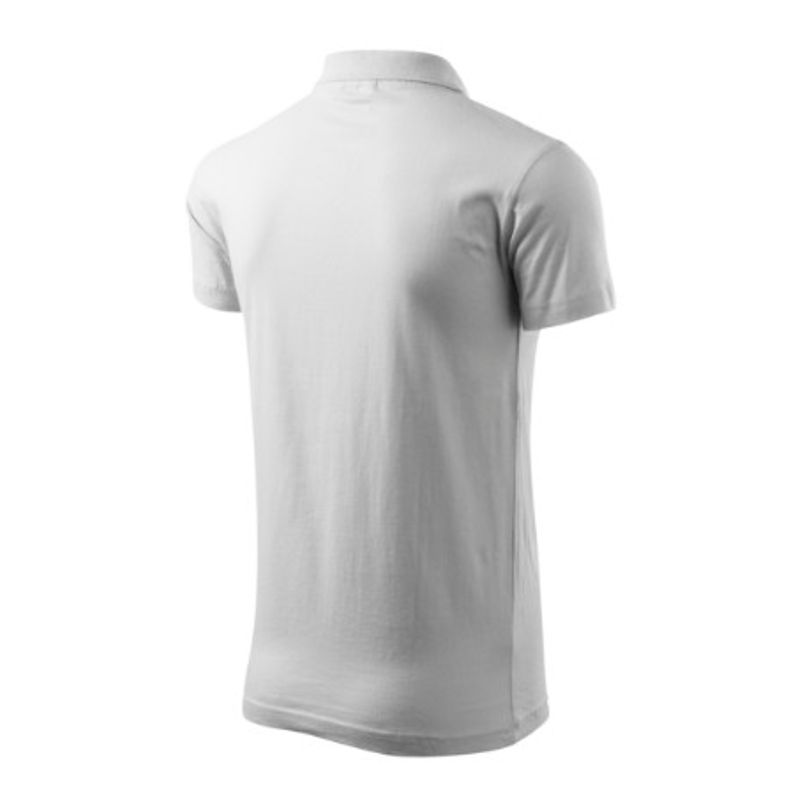 Fashion, accesorii si bijuterii - Barbati - Imbracaminte - Tricouri si bluze barbati - Tricou polo pentru barbati, Single J. 202, Malfini, alb - 2XL - Infinity.ro