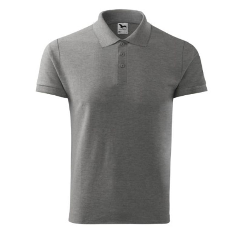 Fashion, accesorii si bijuterii - Barbati - Imbracaminte - Tricouri si bluze barbati - Tricou polo pentru barbati, Cotton 212, Malfini, gri - L - Infinity.ro