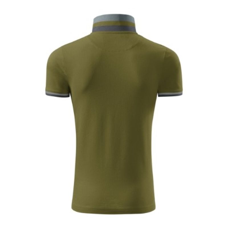 Fashion, accesorii si bijuterii - Barbati - Imbracaminte - Tricouri si bluze barbati - Tricou polo pentru barbati, Collar Up 256, Malfini, avocado green - L - Infinity.ro